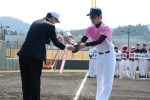 2017年4月16日に行われた平成29年三条野球連盟開幕式