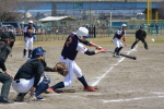 2019年4月6日に行われた第48回総合グラウンド杯争奪選抜野球大会、(株）BOSE対燕オックスの試合