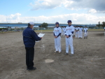 市民体育祭大会　Cクラス表彰式　2015年10月25日