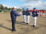 市民体育祭大会　Bクラス表彰式　2015年10月25日