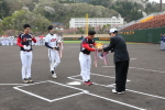 2016年4月17日開催の平成28年三条野球連盟開幕式