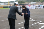 2016年4月17日開催の平成28年三条野球連盟開幕式