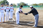 市民体育祭大会B2クラス決勝戦(本成寺クラブ-SMOKEES)　2016年10月30日