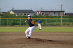 早朝部春季リーグ(ホワイトスターズ対三魚クラブ)　2016年8月5日