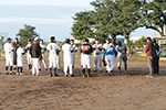 早朝部秋季共栄杯決勝戦(三魚クラブ-ホワイトスターズ)　2016年10月19日