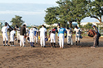 早朝部秋季共栄杯決勝戦(三魚クラブ-ホワイトスターズ)　2016年10月19日