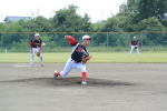 2017年8月6日(日)に行われた平成29年度会長杯大会Aクラス決勝戦三条信用金庫対 共和工業（株）の試合