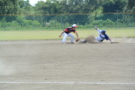 2017年8月6日(日)に行われた平成29年度会長杯大会Aクラス決勝戦三条信用金庫対 共和工業（株）の試合