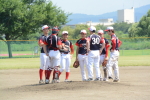 2017年8月6日(日)に行われた平成29年度会長杯大会Aクラス決勝戦三条信用金庫対 共和工業（株）の試合