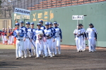 2017年4月16日に行われた平成29年三条野球連盟開幕式