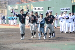 2017年4月16日に行われた平成29年三条野球連盟開幕式