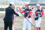 2017年4月16日に行われた平成29年三条野球連盟開幕式