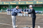 2017年4月16日に行われた平成29年三条野球連盟開幕式