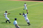 2017年6月11日に行われた第31回三条市親善高校野球大会前橋育英高校対新潟県央工業高校の試合