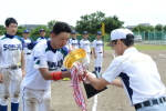 2018年7月8日(日)に行われた平成30年度会長杯大会Aクラス決勝戦BOSE対三条信用金庫の試合