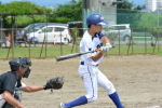 2018年7月8日(日)に行われた平成30年度会長杯大会Aクラス決勝戦BOSE対三条信用金庫の試合