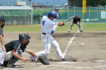 2018年7月8日(日)に行われた平成30年度会長杯大会Aクラス決勝戦BOSE対三条信用金庫の試合