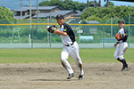 2018年7月8日(日)に行われた平成30年度会長杯大会Aクラス決勝戦BOSE対三条信用金庫の試合