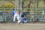 2018年10月14日(日)に行われた平成30年度市民体育祭大会Bクラス決勝戦B・Fバファローズ対三條信用組合の試合