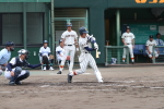 2018年6月9日に行われた第32回三条市親善高校野球大会三条商業高校対桐生第一高校の試合