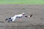 2018年6月9日に行われた第32回三条市親善高校野球大会三条商業高校対桐生第一高校の試合