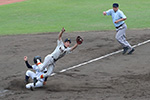 2018年6月9日に行われた第32回三条市親善高校野球大会三条東高校対桐生第一高校の試合