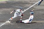 2018年6月10日に行われた第32回三条市親善高校野球大会桐生第一高校対新潟県央工業高校の試合