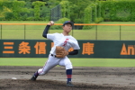 第33回三条市親善高校野球大会　新潟県央工業高校対東海大菅生高校