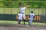 第33回三条市親善高校野球大会　新潟県央工業高校対東海大菅生高校