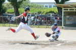 2021年7月25日に行われた令和3年度市長杯大会Aクラス決勝　ハピネスZ対共和工業(株)の試合