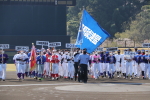 2022年4月17日に行われた令和4年度三条野球連盟開幕式