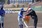 2022年4月17日に行われた令和4年度三条野球連盟開幕式