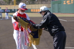 2022年4月17日に行われた令和4年度三条野球連盟開幕式