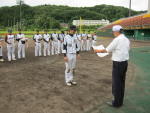 8月10日の市長杯の様子